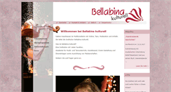 Desktop Screenshot of bellabina.de